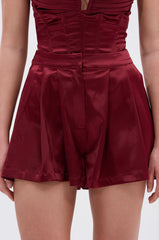 RED HOT FLOUNCY SHORT