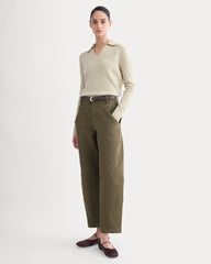Double-Stitch Barrel Pant | Beech