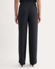 Drapey Crepe Pant | Black