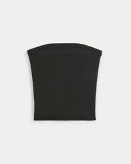 Knit Tube Top | Black