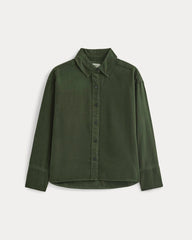 Boxy Shirt in Buttersoft | Dark Forest