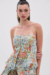 MARTHA FLORAL CORSET