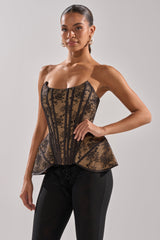 JUST A GIRL LACE CORSET