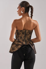 JUST A GIRL LACE CORSET