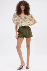 LOOK THIS WAY JACQUARD BLOUSE