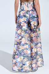 EXALTED FLORAL PALAZZO PANT