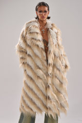 HARLOW PATCHWORK FAUX FUR