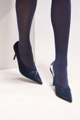 AZALEA WANG PATRICC NAVY LUXE MATERIALS PUMP