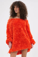 IN THE NAME OF FASHION RUFFLE MINI DRESS