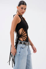MARLEE CUTOUT BODYSUIT