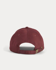 Everlane x Peace & Quiet Baseball Hat | Wine