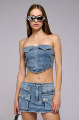 EVERYTHING MATTERS CORSET TOP