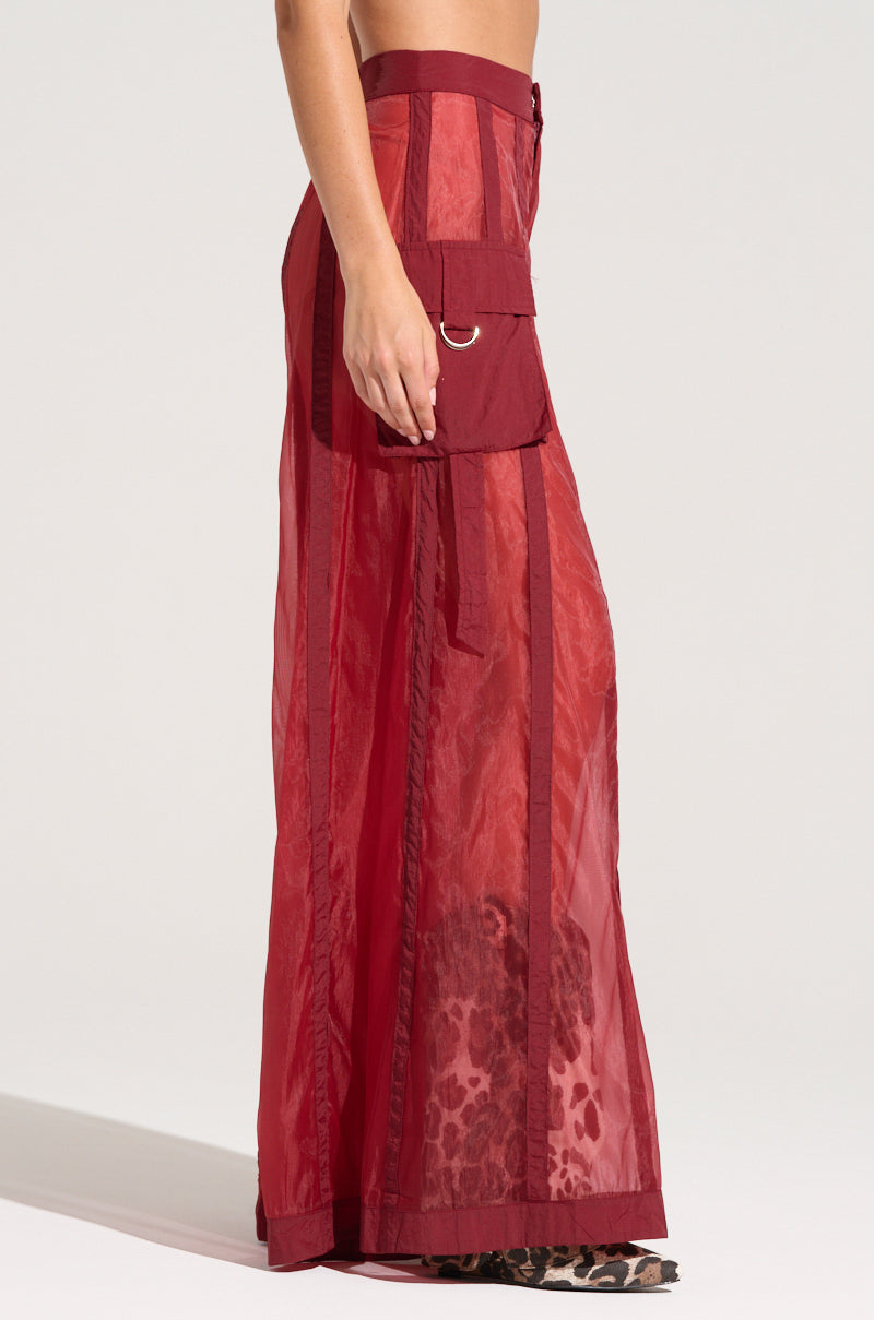CELINE WIDE LEG TROUSER
