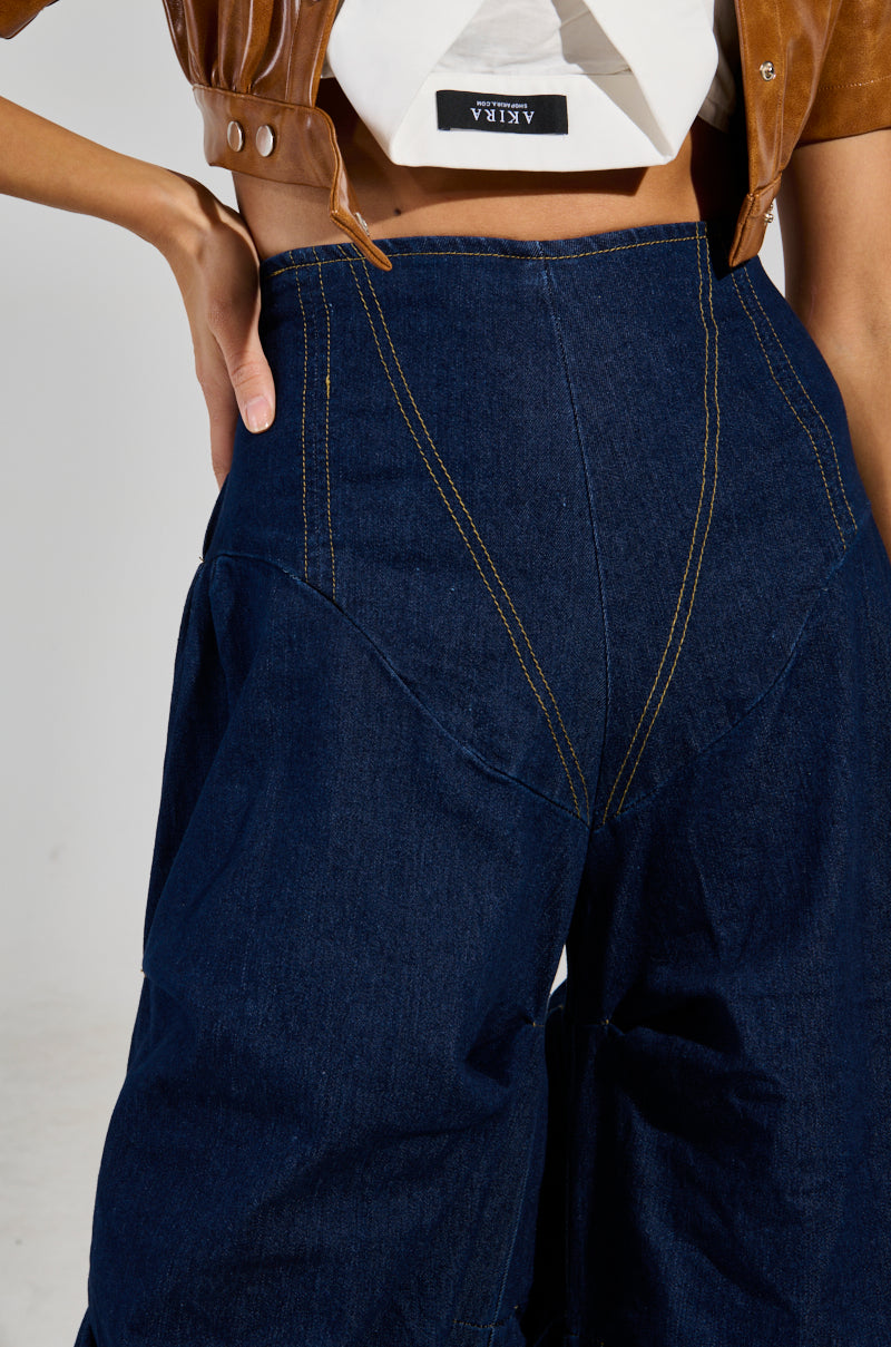 MIXED MESSAGES DENIM PANT