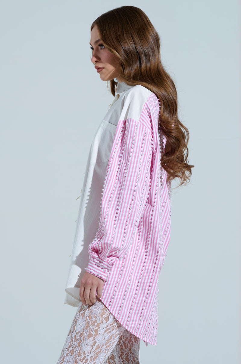 LANA BUTTON DOWN BLOUSE