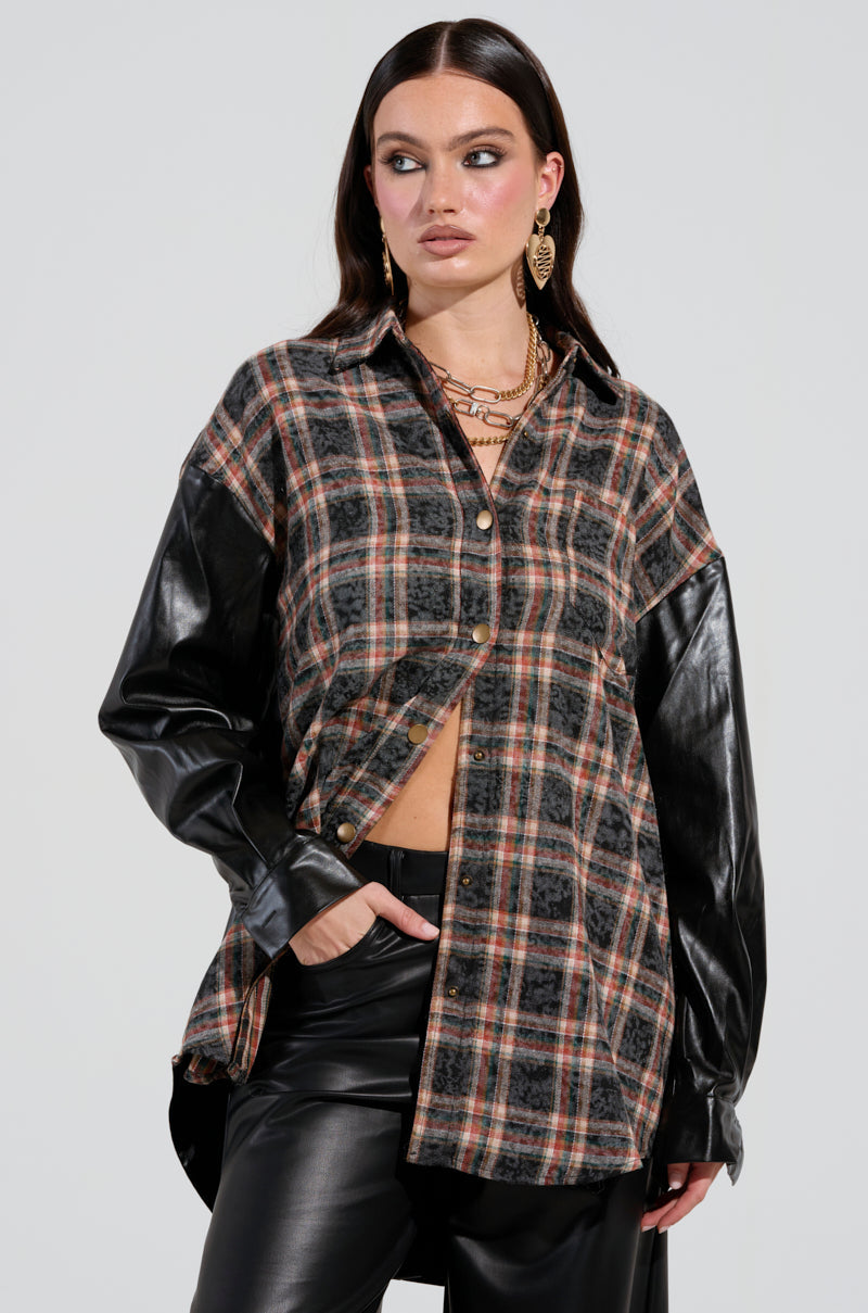 LANA BUTTON DOWN MULTI FUNCTION BLOUSE