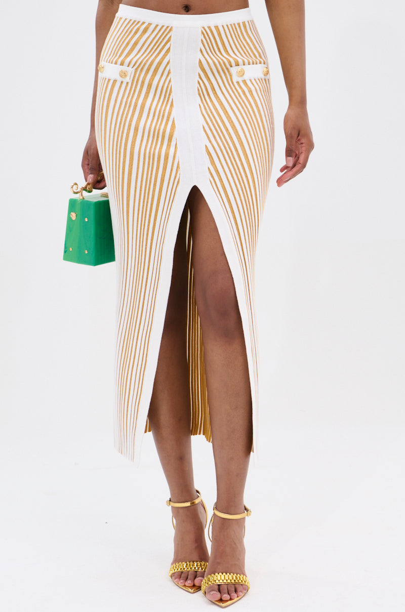 LIFE IS GOOD MAXI SKIRT