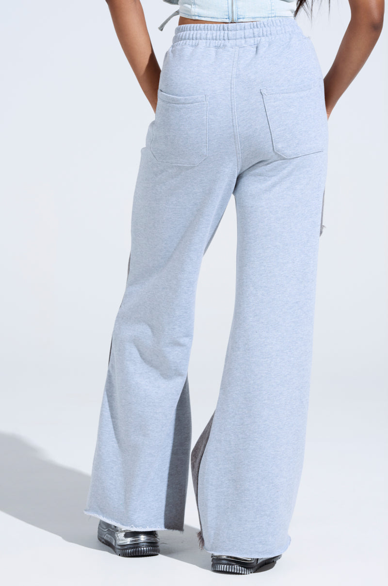 LETS GET IT GOING DISTRESSED JOGGER