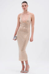 QUEEN OF EVERYTHING MIDI DRESS