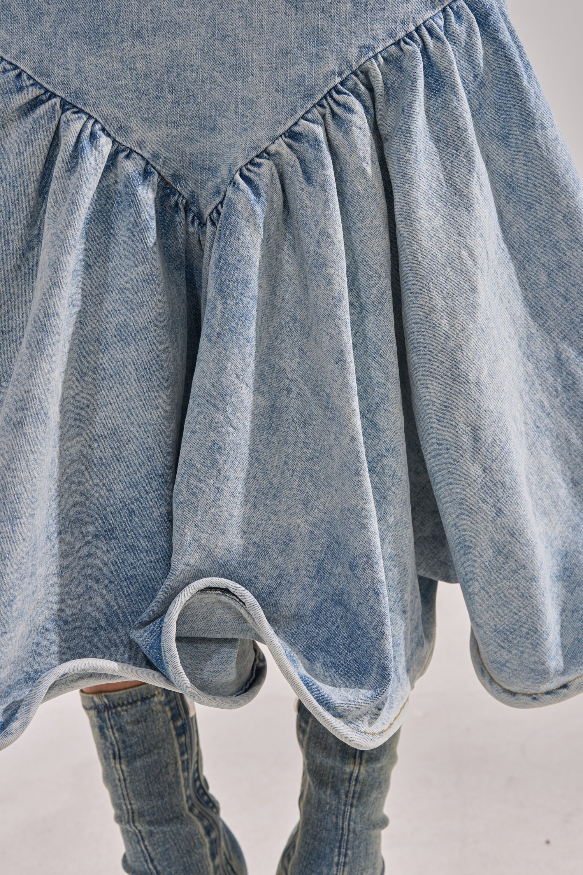 DENIM FOR DAYS MAXI DRESS