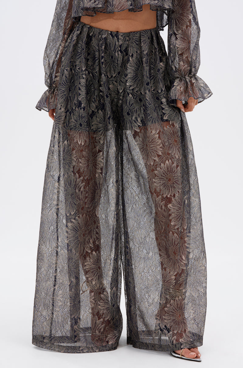 BEST GUEST LACE PALAZZO PANT