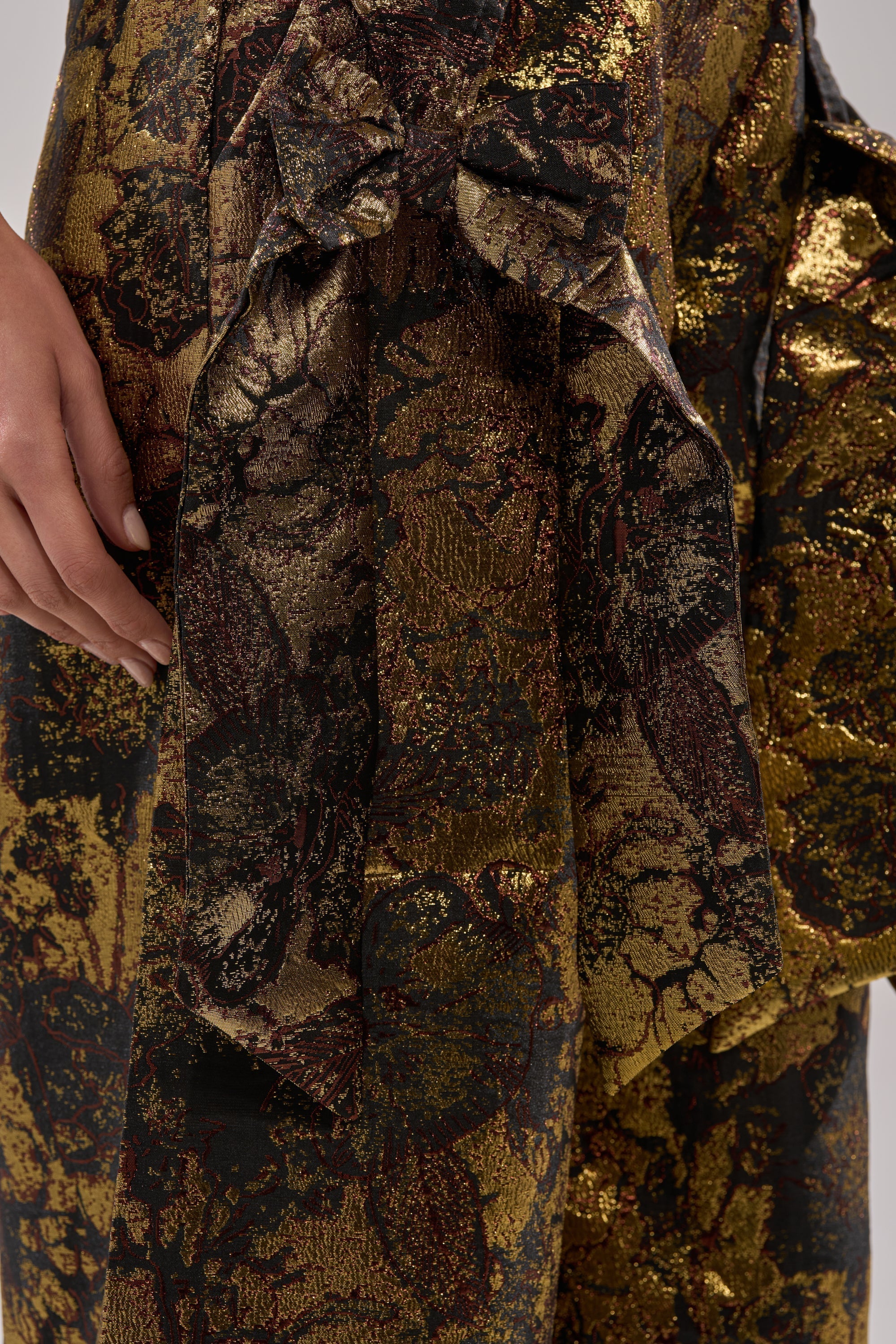 LOTUS BROCADE CORSET
