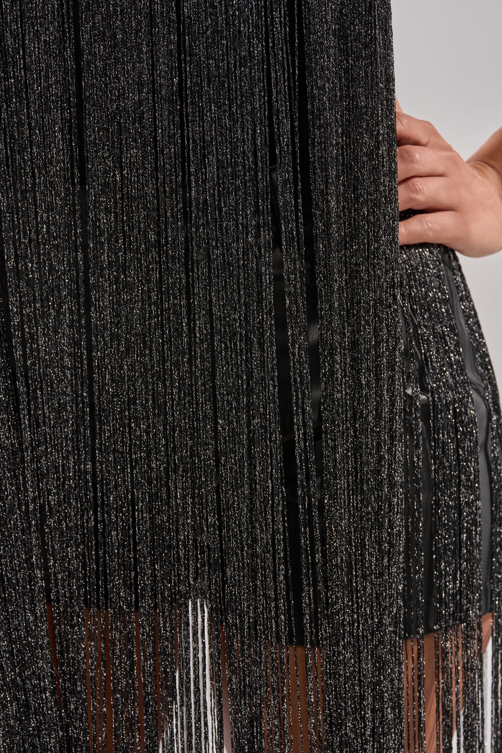 HOLIDAY FLAIR FRINGE BODYSUIT