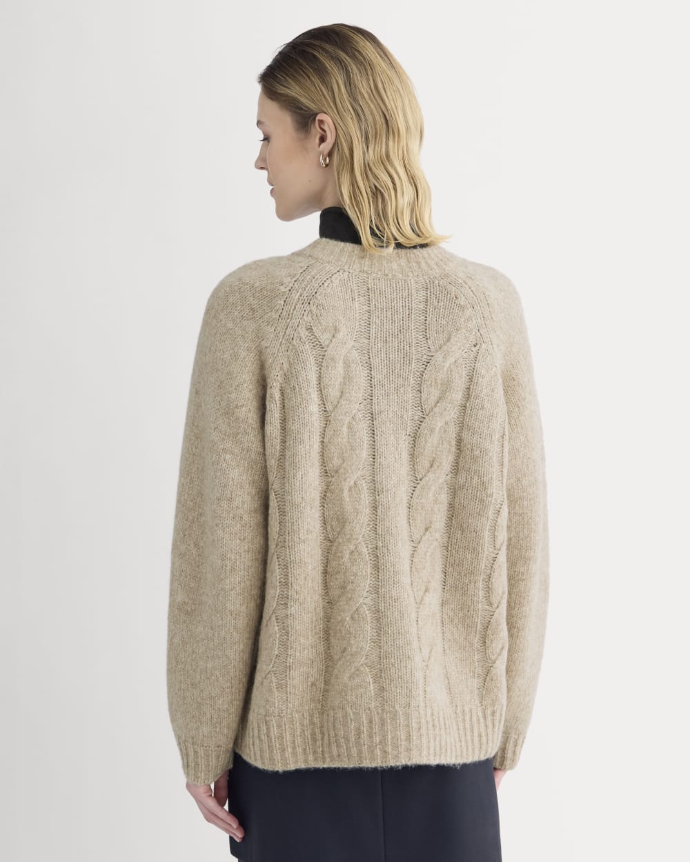 Cloud Cable Cardigan | Heathered Oatmeal