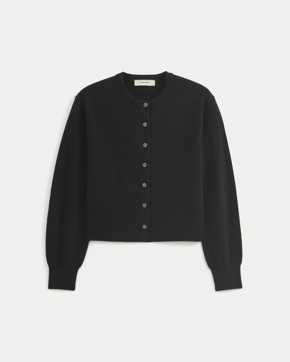 Cashmere Cropped Cardigan | Black