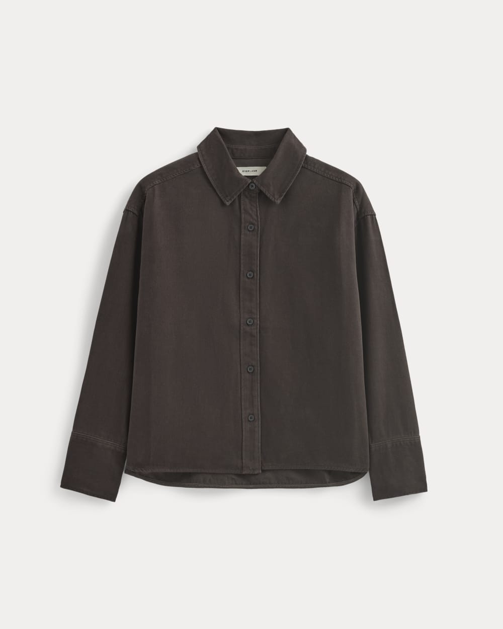 Boxy Shirt in Buttersoft | Coffee Bean