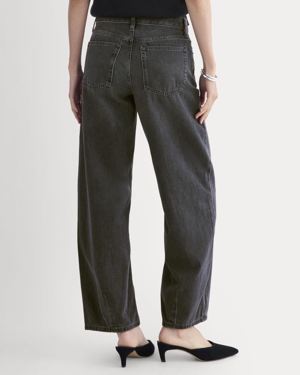 Loose Curve Jean | Carbon Midnight