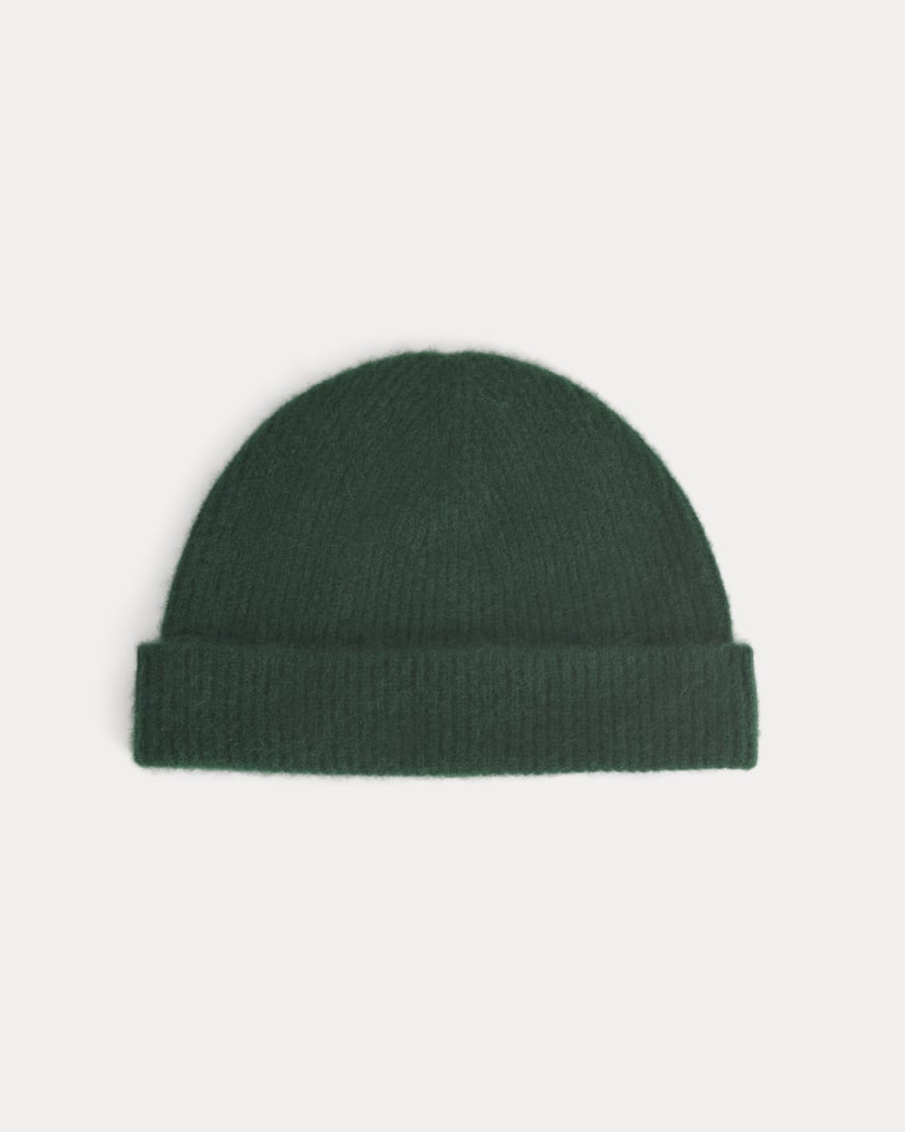 Cashmere Docker Beanie | Dark Green