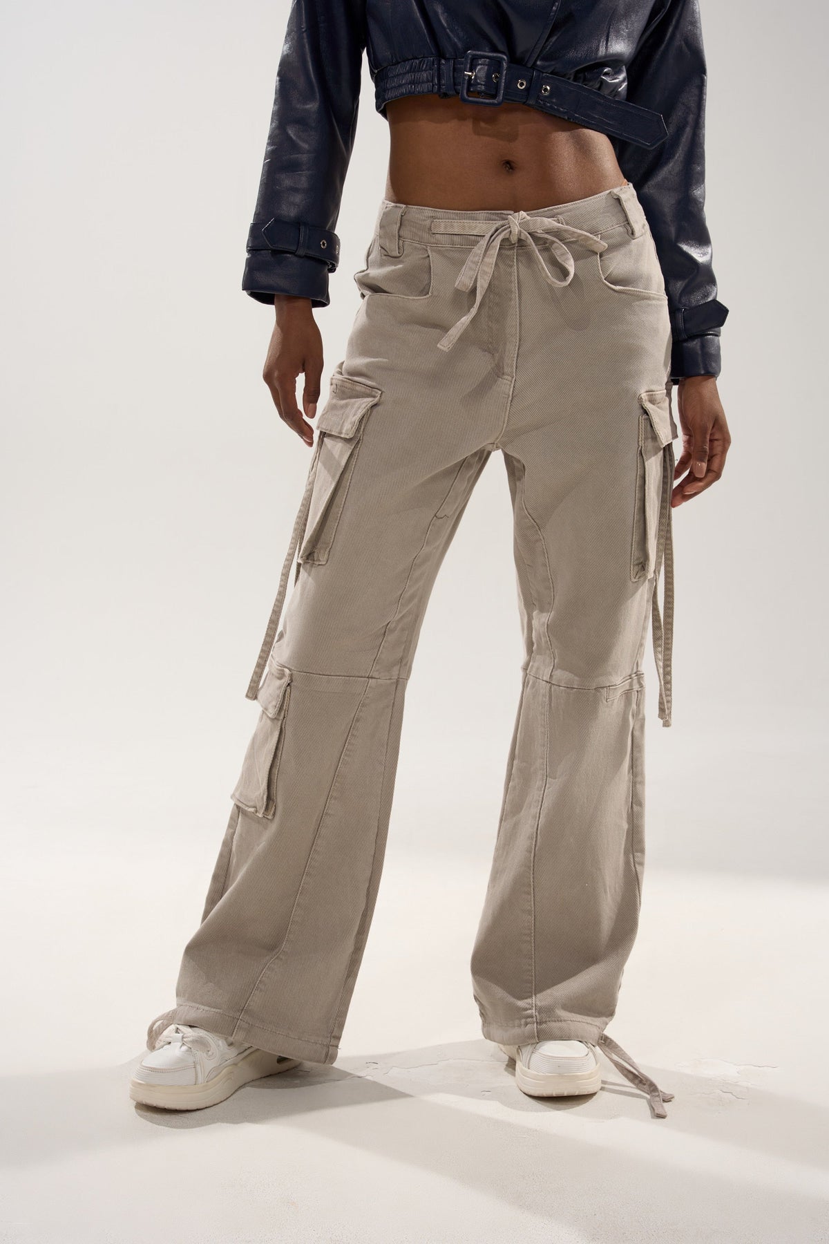 CARGO FOR DAYS WIDE LEG DENIM