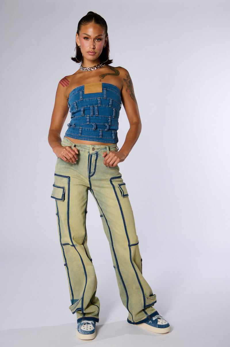 REPEAT AFTER ME DENIM PANT