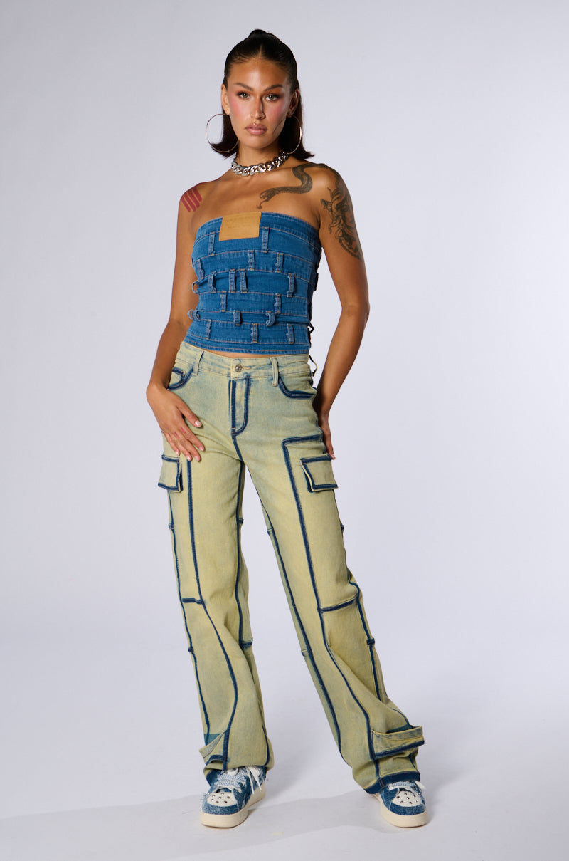 REPEAT AFTER ME DENIM PANT