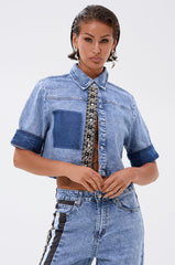 ELEVATED DENIM BUTTON DOWN