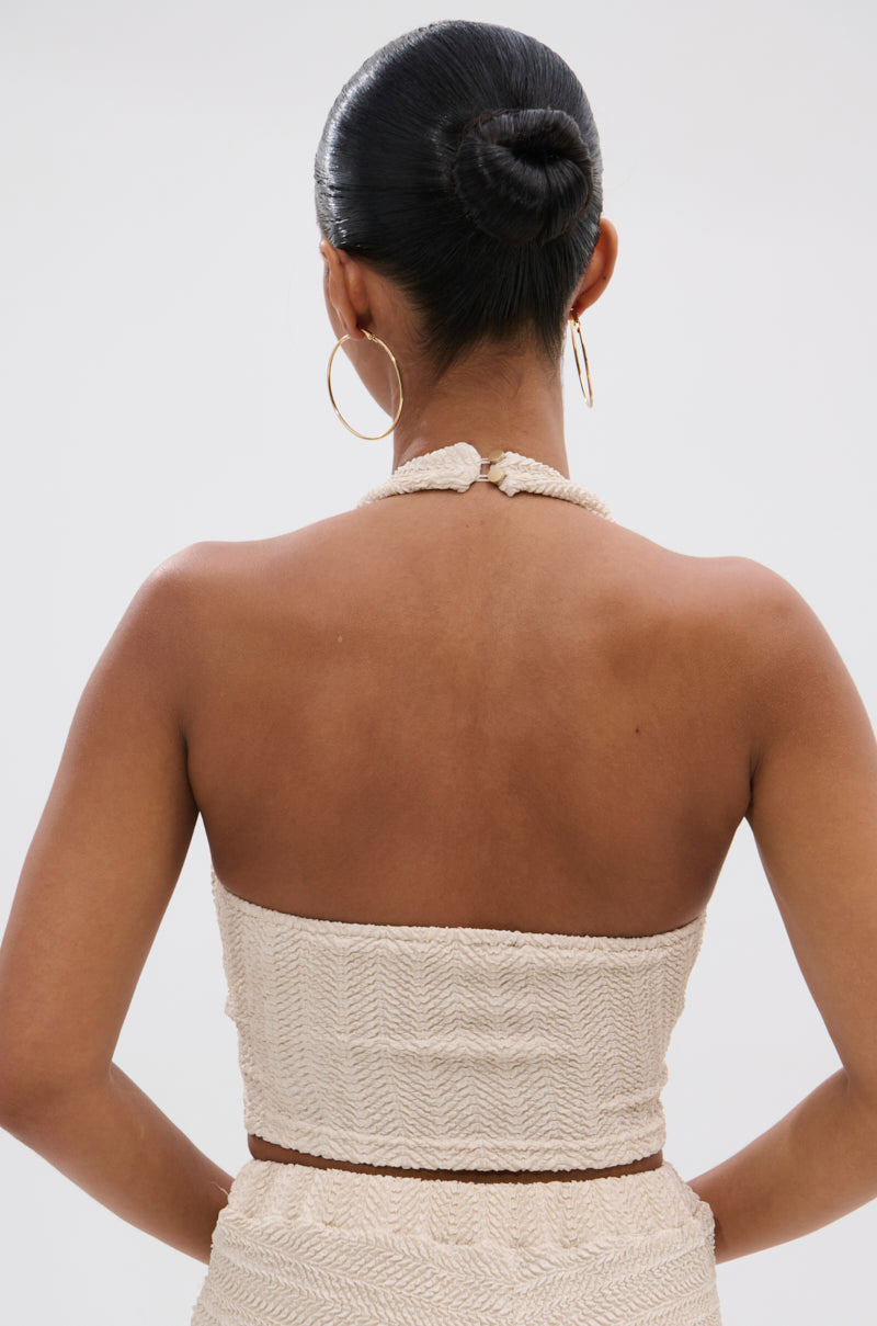 HOLLYWOOD SLINKY TEXTURED BRALETTE