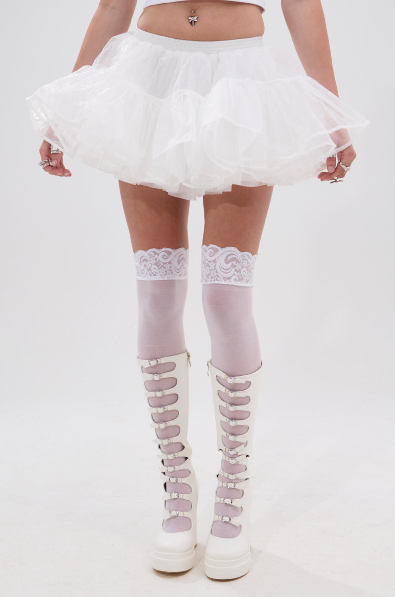 JENNY TULLE MINI SKIRT