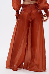 FEELING FREE CHIFFON PALAZZO PANT