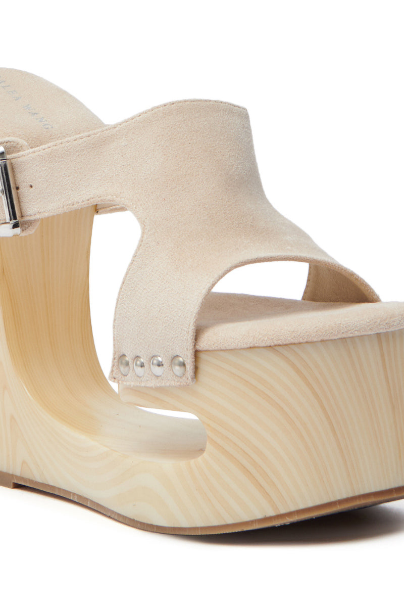 AZALEA WANG COPSE BEIGE SANDAL