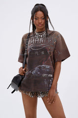 HUMANITY OVERSIZED GRAPHIC TEE