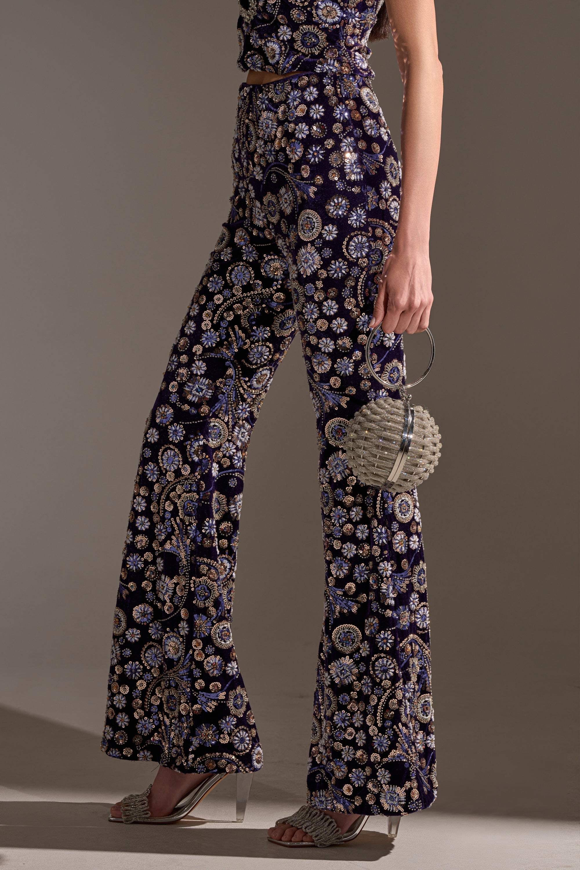 QUEEN OF EVERYTHING RHINESTONE TROUSER
