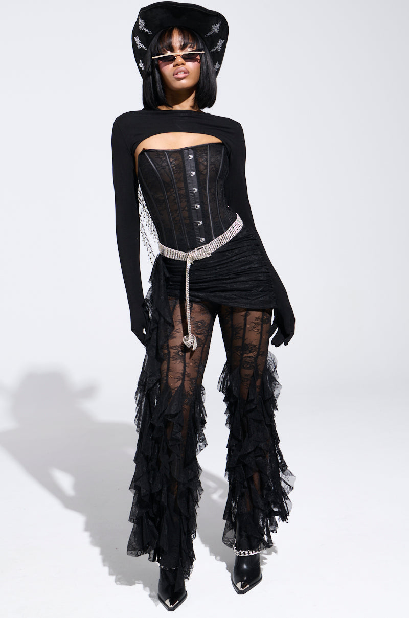 QUIET CHIC CORSET TOP