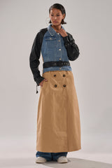 CITY SLICKER MIXED MEDIA TRENCH