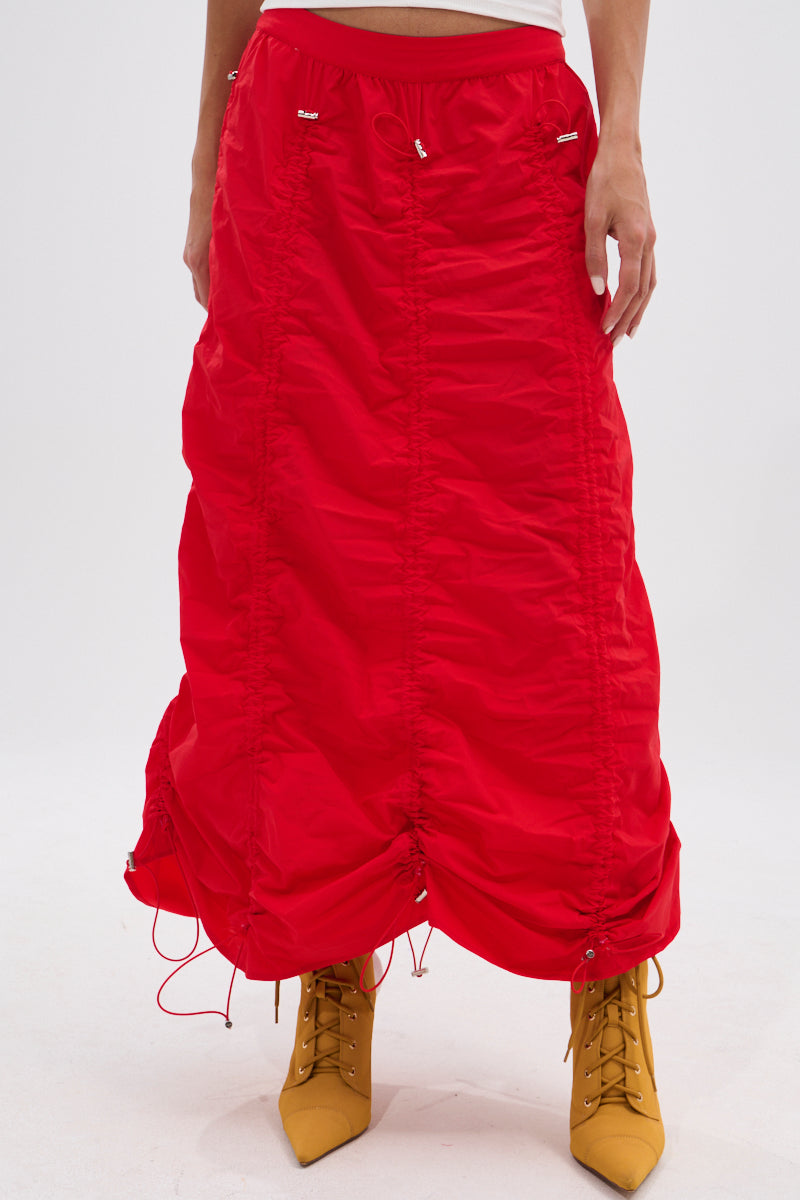 BELLA PARACHUTE MAXI SKIRT