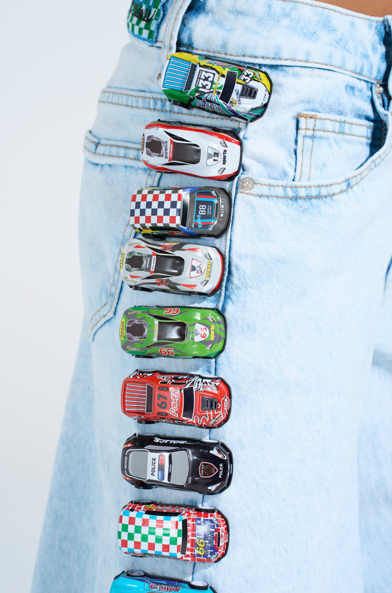 RACE CAR JEANS