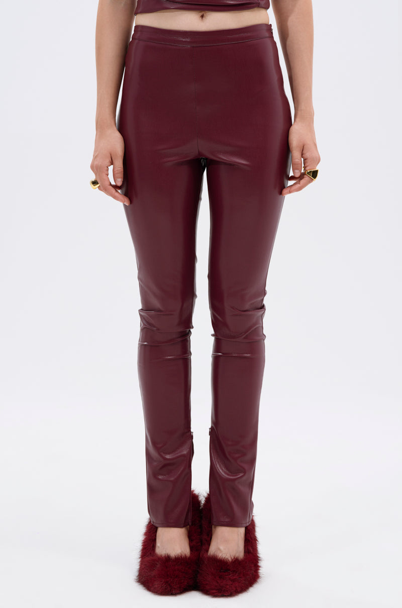 FIRE SQUAD BURGUNDY LEGGING