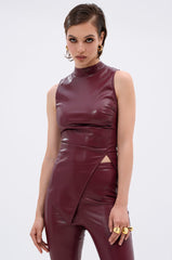 FIRE SQUAD BURGUNDY BLOUSE