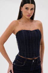 GIVE IT TO ME BABY DENIM CORSET