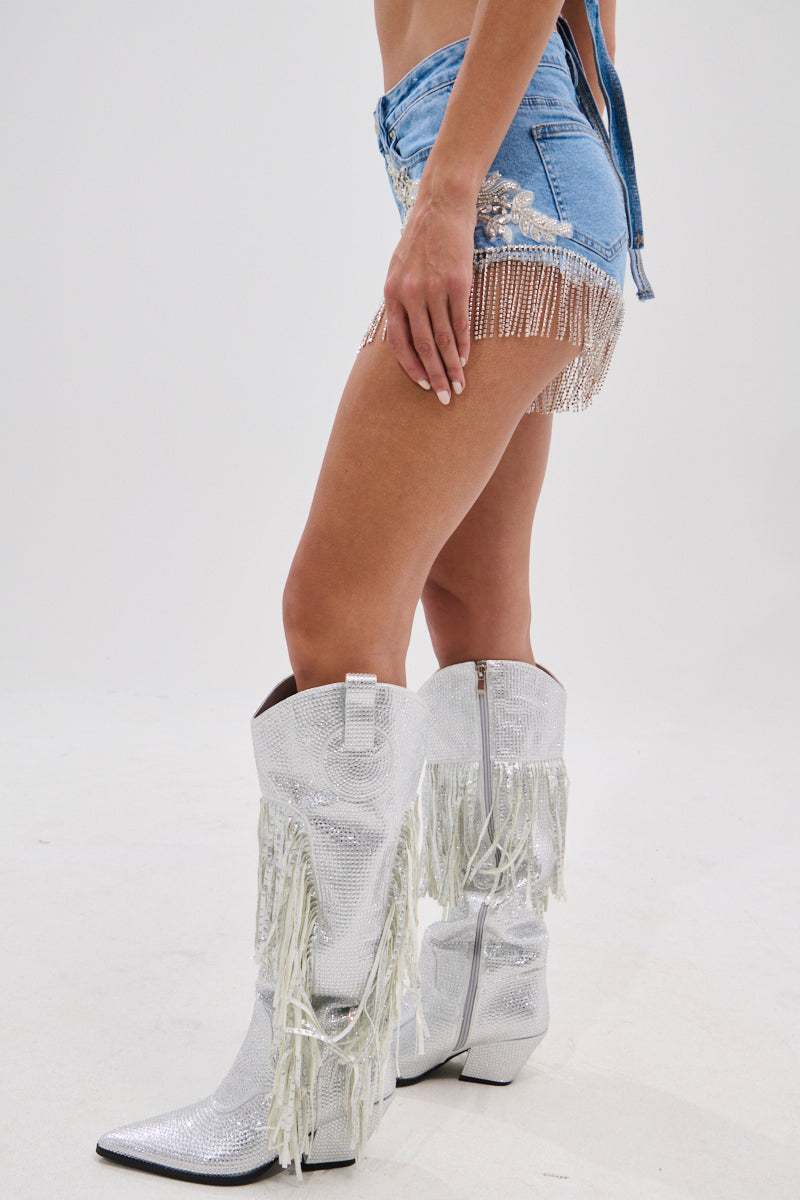 DIVALICIOUS DENIM SHORT